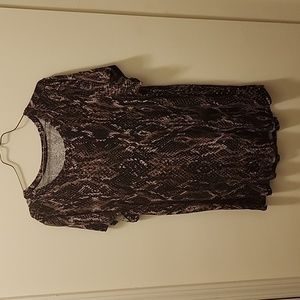 Women's Snake Print Top
